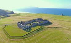 Vue aérienne de la Downhill House - © peter