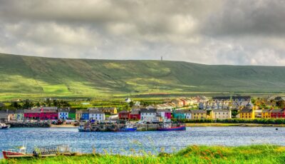 Portmagee et ses maisons colorées - © Michael