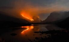 Le Parc National de Killarney a connu un terrible incendie - Dave Ryan & Cathal O' Connor (Twitter)