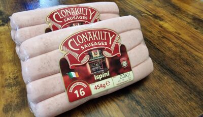 Les saucisses de Clonakilty reçues