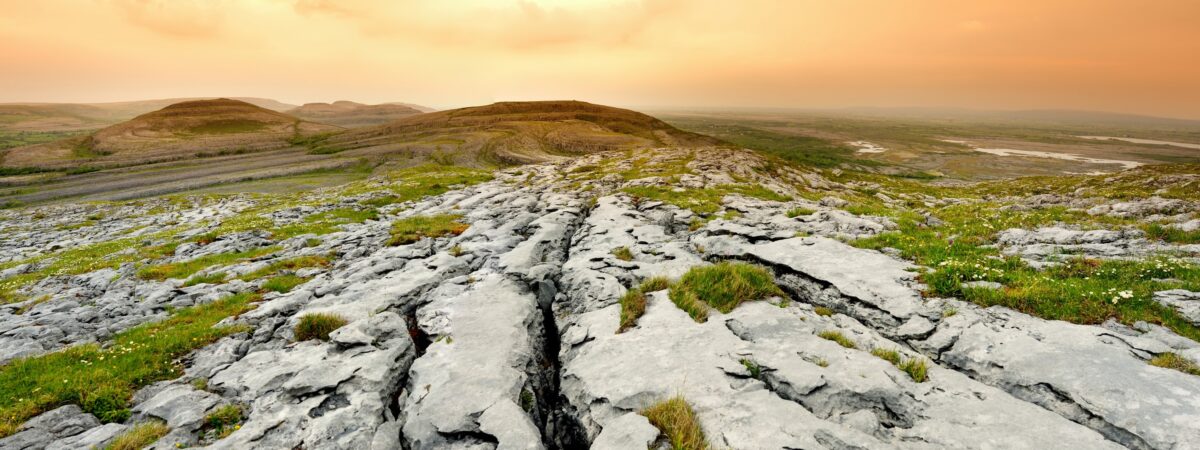 Vue sur le Burren irlandais - © MNStudio 