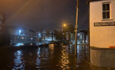 Inondations à Cork à cause de la tempête Barra - Simon Lyons sur Twitter