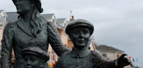 Représentation de Annie Moore à Cobh - Shannon LaBelle - cc