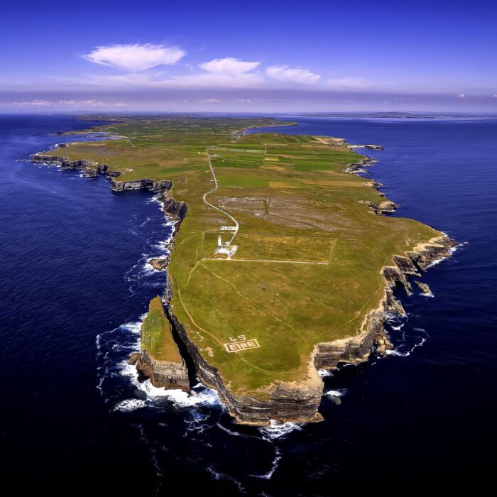 Vue aérienne de Loop Head - © Peter Krocka