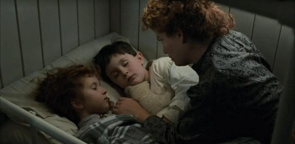 Une scène poignante du Titanic