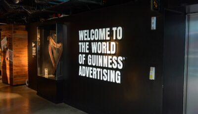 La Downhill Harp, exposée au Guinness Storehouse - © Anton Ivanov Photo