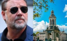 Russel Crowe actuellement en tournage à Trinity College