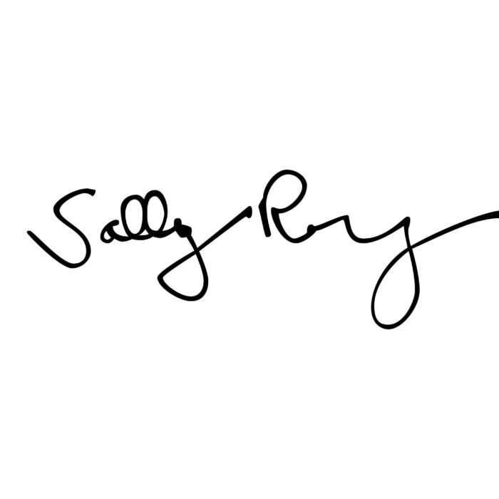 Signature de Sallly Rooney - Public Domain