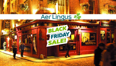 Black Friday : Aer Lingus propose des vols à prix cassés !