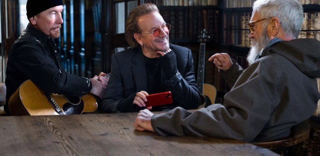 Bono & The Edge : A sort of Homecoming, with Dave Letterman