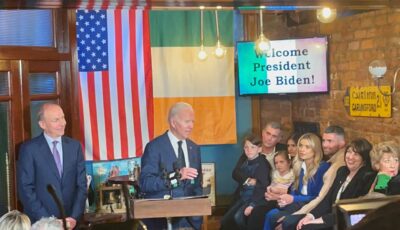 Joe Biden gaffe dans un pub en Irlande - @SiCarswell (Twitter)