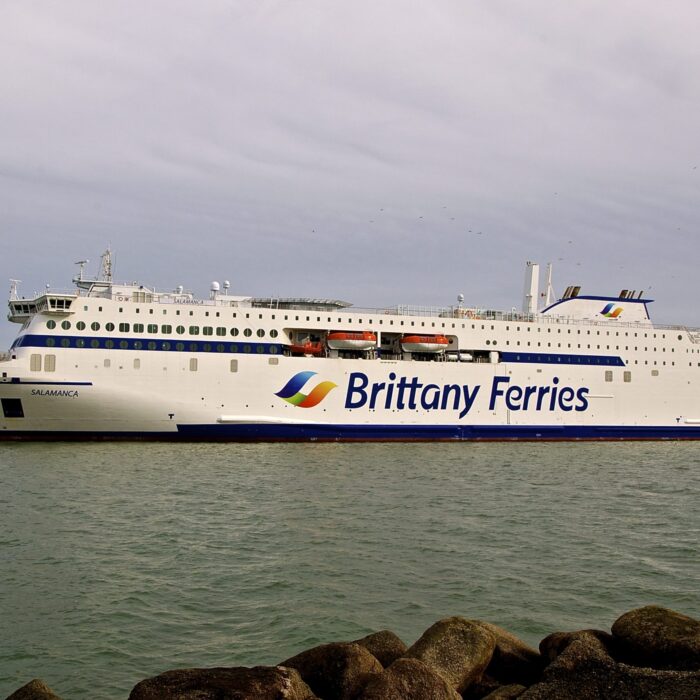 Le ferry Salamanca de Brittany Ferries effectue les traversées de Cherbourg vers Rosslare mais aussi de Bilbao vers Rosslare - © BRITTANY FERRIES