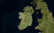 Image satellite de l'Irlande - © Satellite Stocks