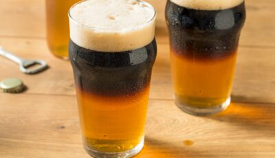 Un Black and Tans Cocktail - © rent Hofacker