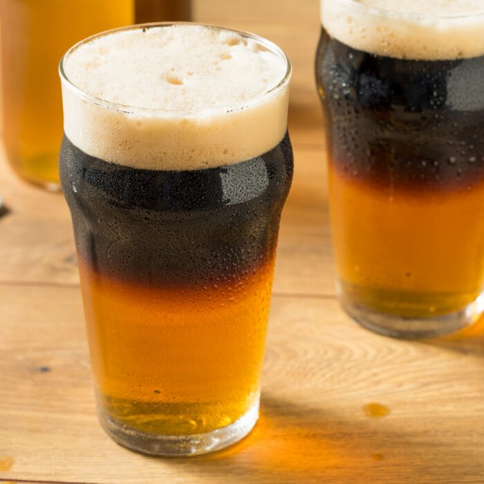 Un Black and Tans Cocktail - © rent Hofacker