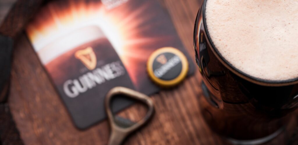 Une Guinness et son sous-bock - © DenisMArt 