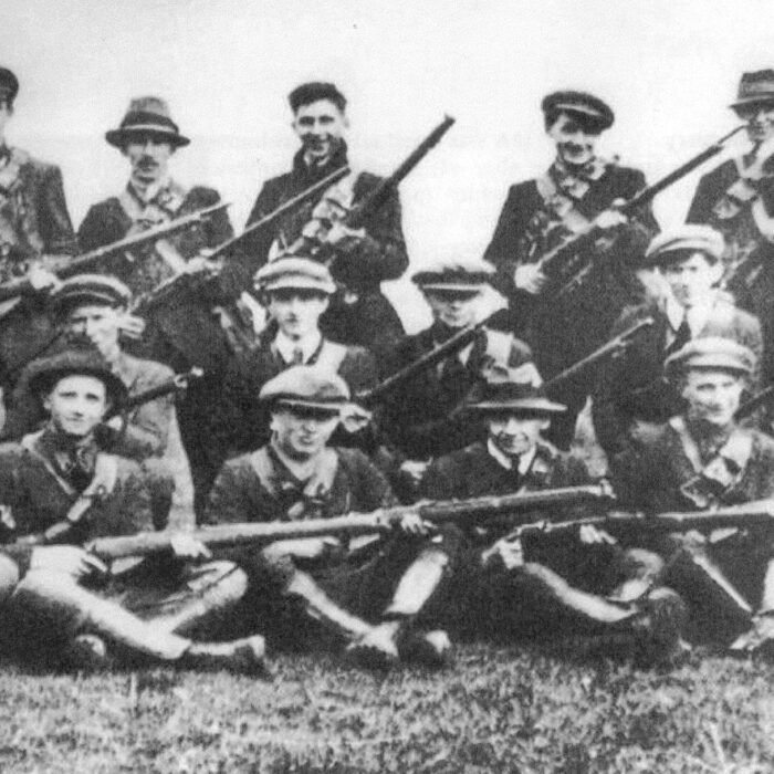 Une brigade de l'IRA - Public domain