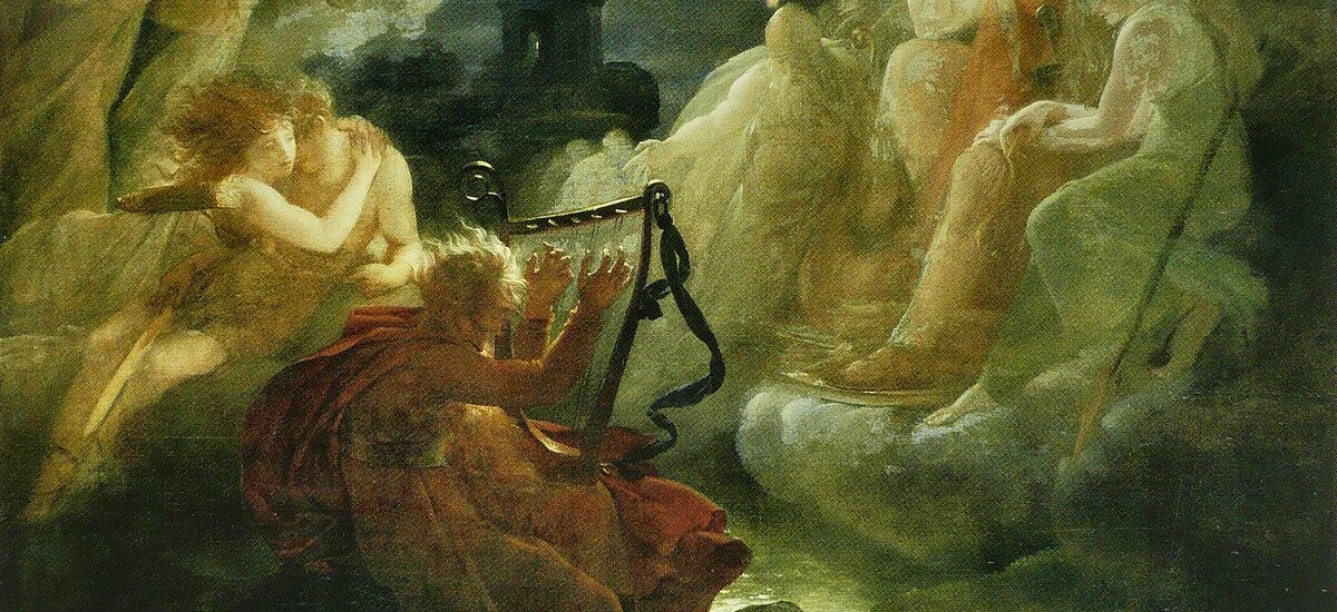 Représentation de Oisín et son voyage à Tir na nÓg - Public Domain