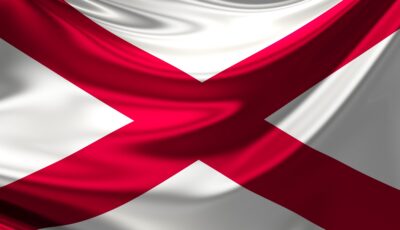 Drapeau : Croix de Saint Patrick - © gilbertc