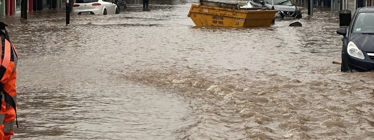 Midleton inondée - @JamesOConnorTD - Twitter