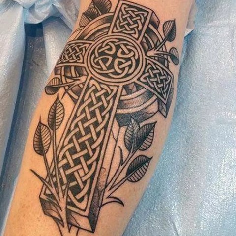 Tattoo de croix celtique