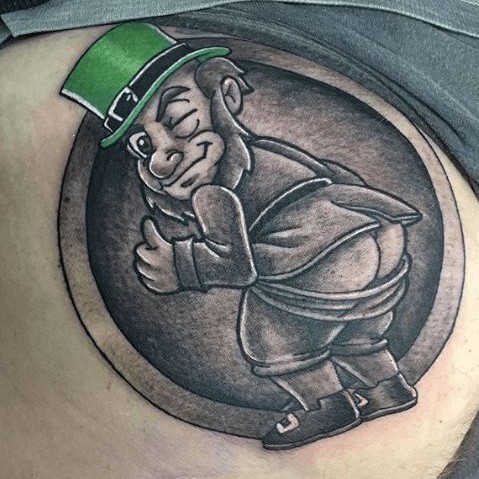 Tattoo de leprechaun