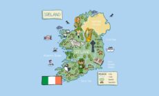 Carte de l'Irlande - © Nata Savina