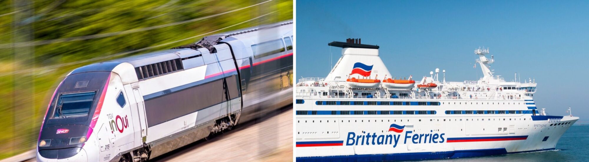 Combiné Train-Ferry vers l'Irlande