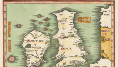 L'île de Hy-Brasil sur une carte