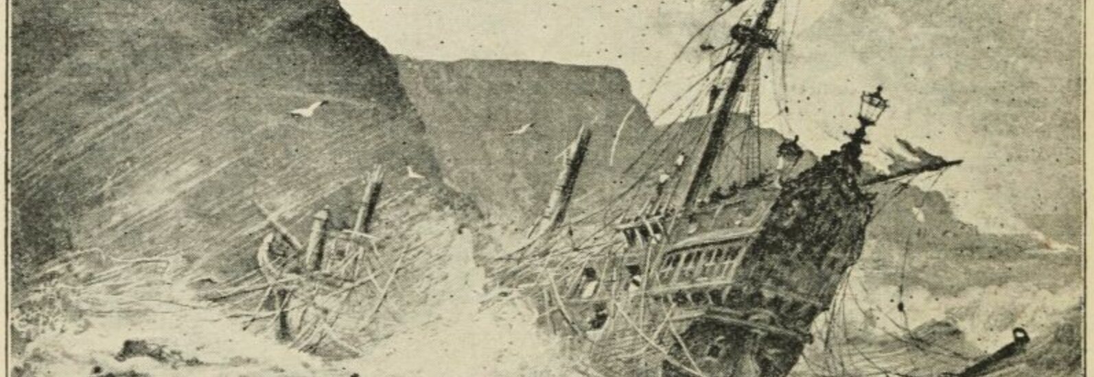 Naufrage de l'Invincible Armada - Public Domain