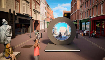 Un portail numérique a été installé à Dublin et New York pour relier les deux villes en temps réel - Portals.org