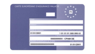 CEAM - Carte européenne d'assurance maladie