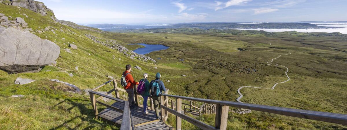 Cuilcagh Boardwalk Trail -  © Tourism Ireland by Gareth McCormack