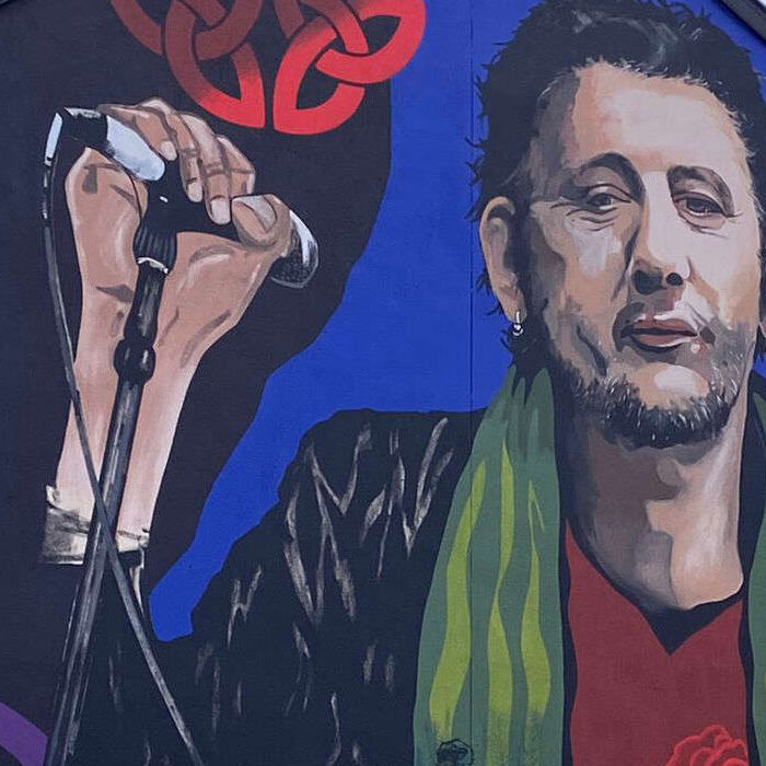 La fresque de Shane MacGowan à Nenagh