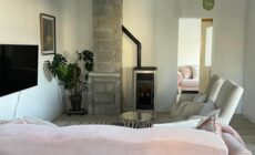 Cosy apartment with fire stove