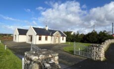 Modern home with sea views