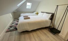 Spire entire attic apartment no kitchen