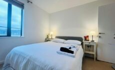 The Room King Size Bed and Private Bathroom